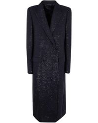 Tom Ford - Sequin Embellished Double-Breasted Coat - Lyst