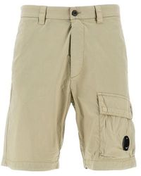 C.P. Company - Lens Pocket Cargo Shorts - Lyst