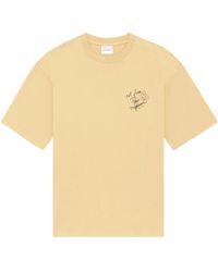 Drole de Monsieur - Esquisse Slogan-Print T-Shirt - Lyst
