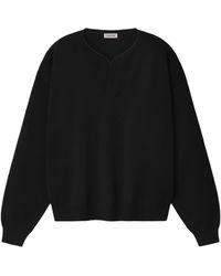 Fear Of God - Merino Milano Knit Henley Sweater - Lyst