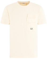 C.P. Company - Flap-Pocket Cotton T-Shirt - Lyst