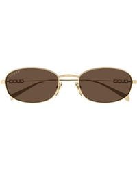 Gucci - Eyewear Gg1940S Oval Sunglasses - Lyst