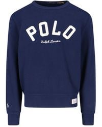 Polo Ralph Lauren - The Rl Fleece Logo Sweatshirt - Lyst