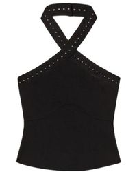 Twinset - Halterneck Knitted Top - Lyst