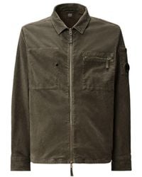 C.P. Company - Lens Zipped Overshirt Jacket - Lyst