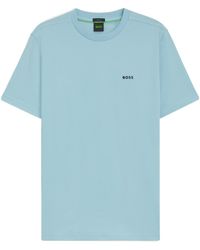 BOSS - Logo Crew-Neck T-Shirt - Lyst