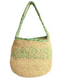 Marni - Logo Detailed Small Hobo Bag - Lyst
