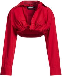 Jacquemus - Solid Colour Shirts - Lyst