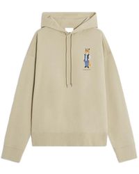 Maison Kitsuné - Dressed Fox Oversize Hoodie - Lyst