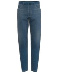 Burberry - Logo Patch Straight-Leg Jeans - Lyst