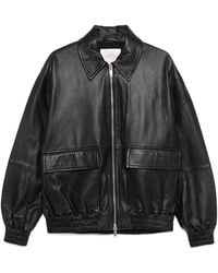 Studio Nicholson - Zip-Up Bomber Jacket - Lyst
