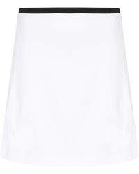 J.Lindeberg - Temba Logo-Print Mini Skirt - Lyst