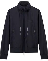 ARMANI EXCHANGE - Two-Way Zip Jacket - Lyst