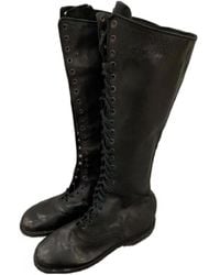 Guidi - High-Height Boots With Splicing Design - Lyst