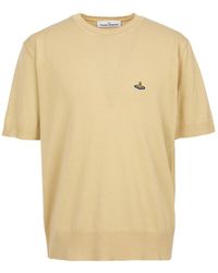 Vivienne Westwood - Orb Logo T-Shirt - Lyst
