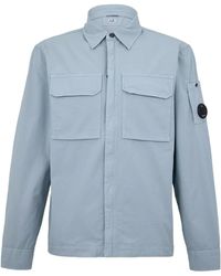 C.P. Company - Gabard Overshirt - Lyst