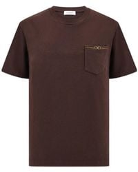 Ferragamo - Jersey T-Shirt - Lyst