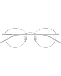 Bottega Veneta - Eyewear Oval Frame Glasses - Lyst