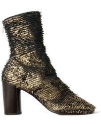 Lemaire - 80Mm Glove Heeled Ankle Boots - Lyst