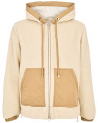 Moncler - Teddy Bear Hooded Sweatshirt With Full Zip-Up - Lyst