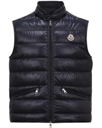 Moncler - Quilted Zip-Up Down Vest - Lyst