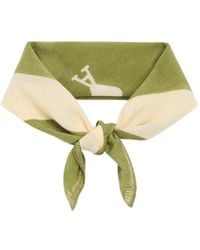 Ami Paris - Ami De Coeur Printed Scarf - Lyst