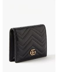 Gucci - Gg Marmont Card Case Wallet - Lyst