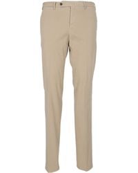 PT01 - Casual Trousers With Belt Loops - Lyst