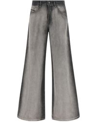 DIESEL - 1978 D-Akemi-Fsi Flared Jeans - Lyst