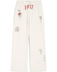 Balenciaga - Drawstring Wide-Leg Sweatpants - Lyst