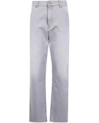 DARKPARK - 'Lisa' Belt Adorned Loose Fit Denim - Lyst