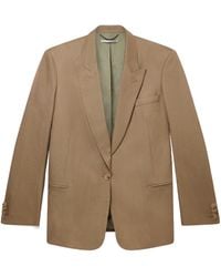 Stella McCartney - Peak-Lapels Single-Breasted Tailored Blazer - Lyst