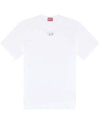 DIESEL - T-Adjust-Od Round-Neck T-Shirt - Lyst