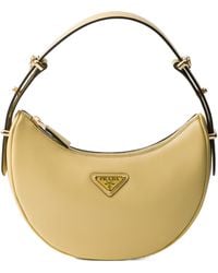 Prada - Arqué Zipped Shoulder Bag - Lyst