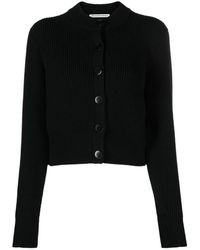 Alexander Wang - Ribbed-Knit Cardigan - Lyst