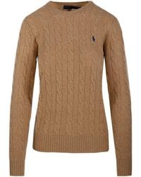 Polo Ralph Lauren - Julianna Cable-Knit Sweater - Lyst