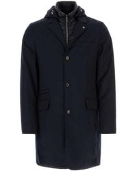Moorer - Long-Sleeved Zipper Down Jacket - Lyst