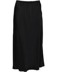 Jil Sander - Elastic Waist Midi Skirt - Lyst