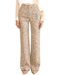 Ulla Johnson - Straight-Leg Casual Pants - Lyst