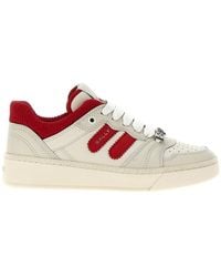 Bally - Round Toe Lace-Up Sneakers - Lyst