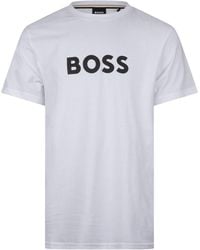 BOSS - Crew Neck Short Sleeve T-Shirt - Lyst