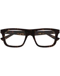 Gucci - Eyewear	Square Frame Glasses - Lyst