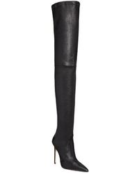 Stuart Weitzman - Logo Boots - Lyst