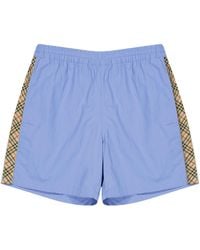 Burberry - Stylish Swim Trunks - Lyst