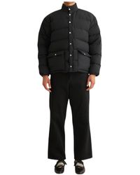 Bode - Burlington Long-Sleeved Down Jacket - Lyst