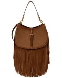 Etro - Pony Fringed Shoulder Bag - Lyst