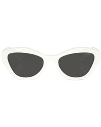 Prada - Eyewear Butterfly Frame Sunglasses - Lyst