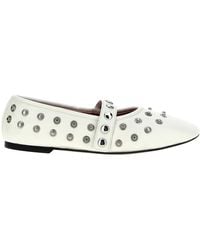 Stella McCartney - Ryder Popper-Studded Ballet Flats - Lyst