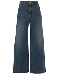 Chloé - Chloé Wide-Leg Jeans - Lyst