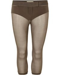 Magda Butrym - Solid Color Leggings - Lyst
